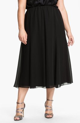 Chiffon Midi Skirt