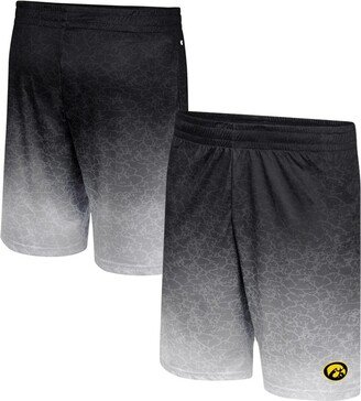 Men's Black Iowa Hawkeyes Walter Shorts