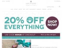 Hand on Heart Jewellery Promo Codes & Coupons