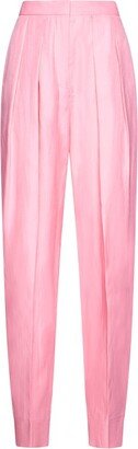 Pleated Straight Leg Trousers-AB