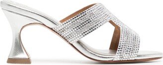 Crystal-Embellished 60mm Mules