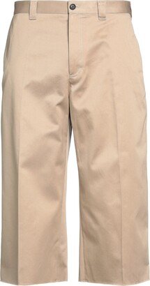 Cropped Pants Beige-AN