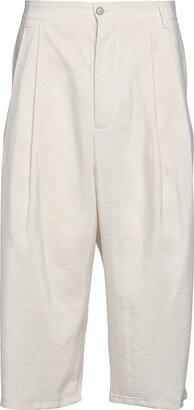 Cropped Pants Beige-AM