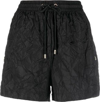 Volley crinkled running shorts