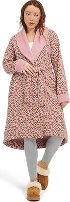 Duffield II Robe (Clay Pink Leopard) Women's Robe