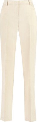 Pt01 Pantaloni Torino Ambra Cotton-Linen Trousers-AA