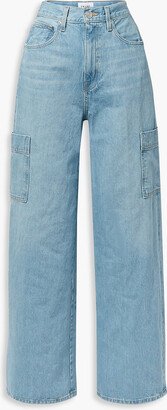 High-rise wide-leg jeans-DA