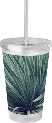 Travel Mugs: Gallery Of Two Acrylic Tumbler With Straw, 16Oz, Multicolor