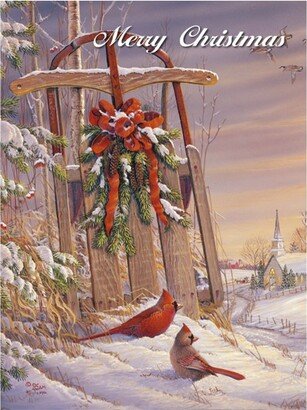 18ct Wintertime Cardinal Holiday Boxed Cards