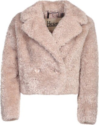 Cropped Fur Jacket-AA