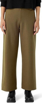 Ankle Wide Pants (Serpentine) Women's Casual Pants