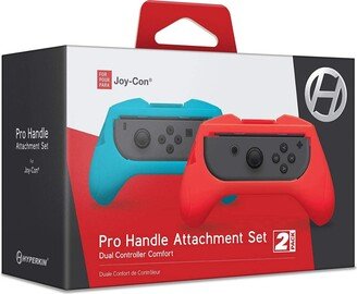 Hyperkin Pro Handle Joy-Con Attachment - Blue/Red (2-Pack) for Nintendo Switch