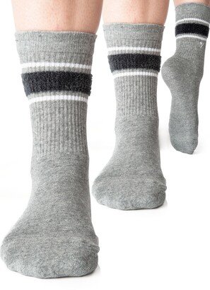 2-Pack Cotton Terry Crew Socks