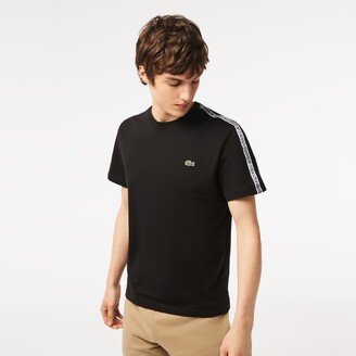 Men’s Regular Fit Logo Stripe T-Shirt