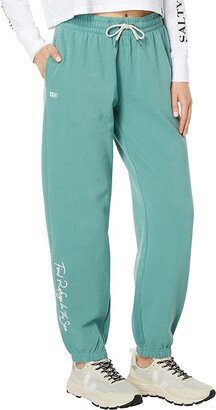 Salty Crew Alpha Sweatpants (Dusty Turquoise) Women's Casual Pants