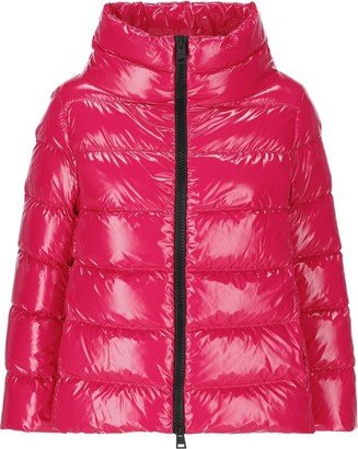 Glove Detailed Down Jacket-AA