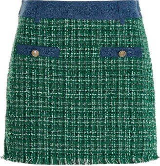 Tweed Mini Skirt-AC