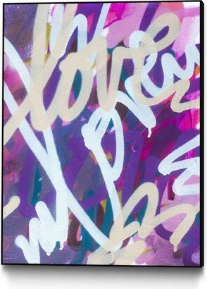 Kent Youngstrom Love Paint 2 Art Block Framed 18 x 24