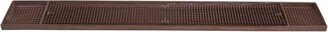 Rubber Bar Service Spill Mat, 27 x 3.25 - Brown