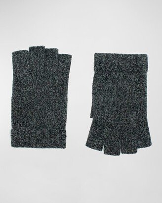 Men's Cashmere Fingerless Gloves