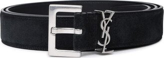 Black Suede Belt