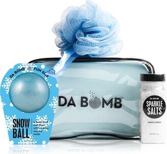 Da Bomb 3-Pc. Bath Fizzers Snow Ball Gift Set