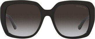 Square Frame Sunglasses-AO