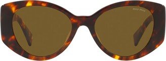 Butterfly Frame Sunglasses-AL