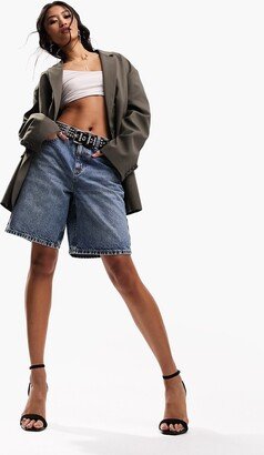 Denim Bermuda Shorts-AI