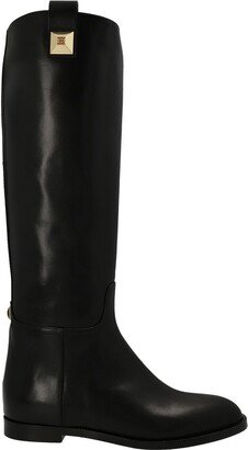 Studded Loop Riding Boots