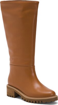 TJMAXX Leather Roman Comfort High Shaft Boots For Women