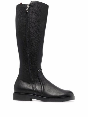 Knee-High Leather Boots-AB