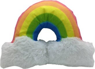 Jojo Modern Pets Magical Rainbow Plush Dog Chew Toy With Crinkles And Squeakers