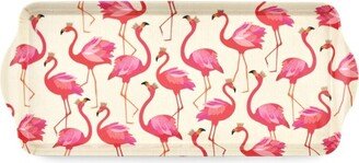 Flamingo Melamine Handled Sandwich Tray15.25 x 6.5