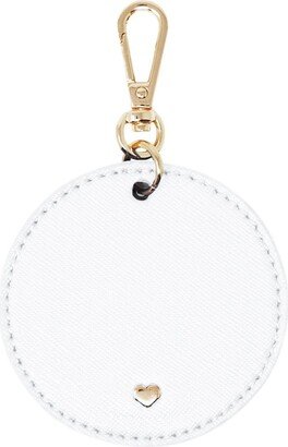 Original Arlo Circle Keyring - White