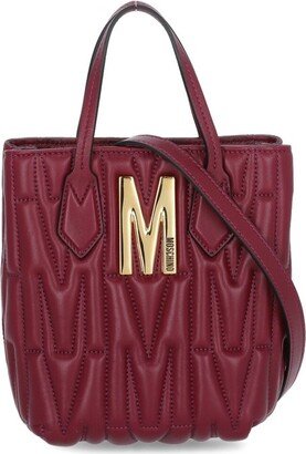 Quilted Monogram Top Handle Bag-AA