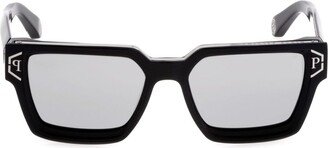 Plein Brave square frame sunglasses