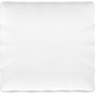 Cher Blanc Square Salad Plate