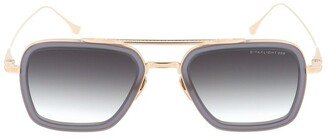 Flight 006 Aviator-Frame Sunglasses