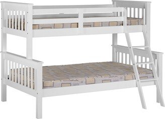Dunelm Neptune Triple Sleeper Bunk Bed White