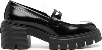 Soho 70mm leather loafers