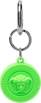 Medusa-logo round keychain