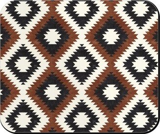 Mouse Pads: Aztec - Neutrals Mouse Pad, Rectangle Ornament, Brown