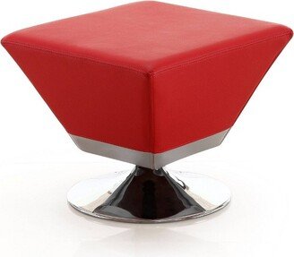 Diamond Swivel Ottoman