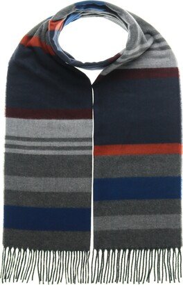 Men's Cashmink Block Stripe Scarf