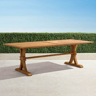 Teak Rectangular Farmhouse Dining Table