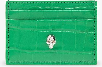 Leather Card Holder - Green