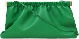 Ruched Strapped Clutch Bag