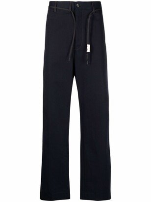 Tailored Straight-Leg Trousers-AW