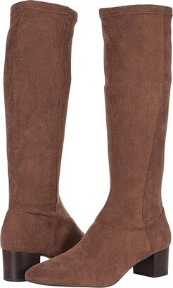 Amber Tall Stretch Boot (Dark Brown) Women's Shoes